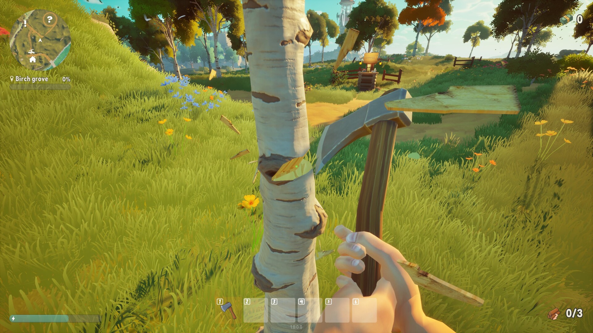 一款关于砍树的游戏/A Game About Chopping Trees