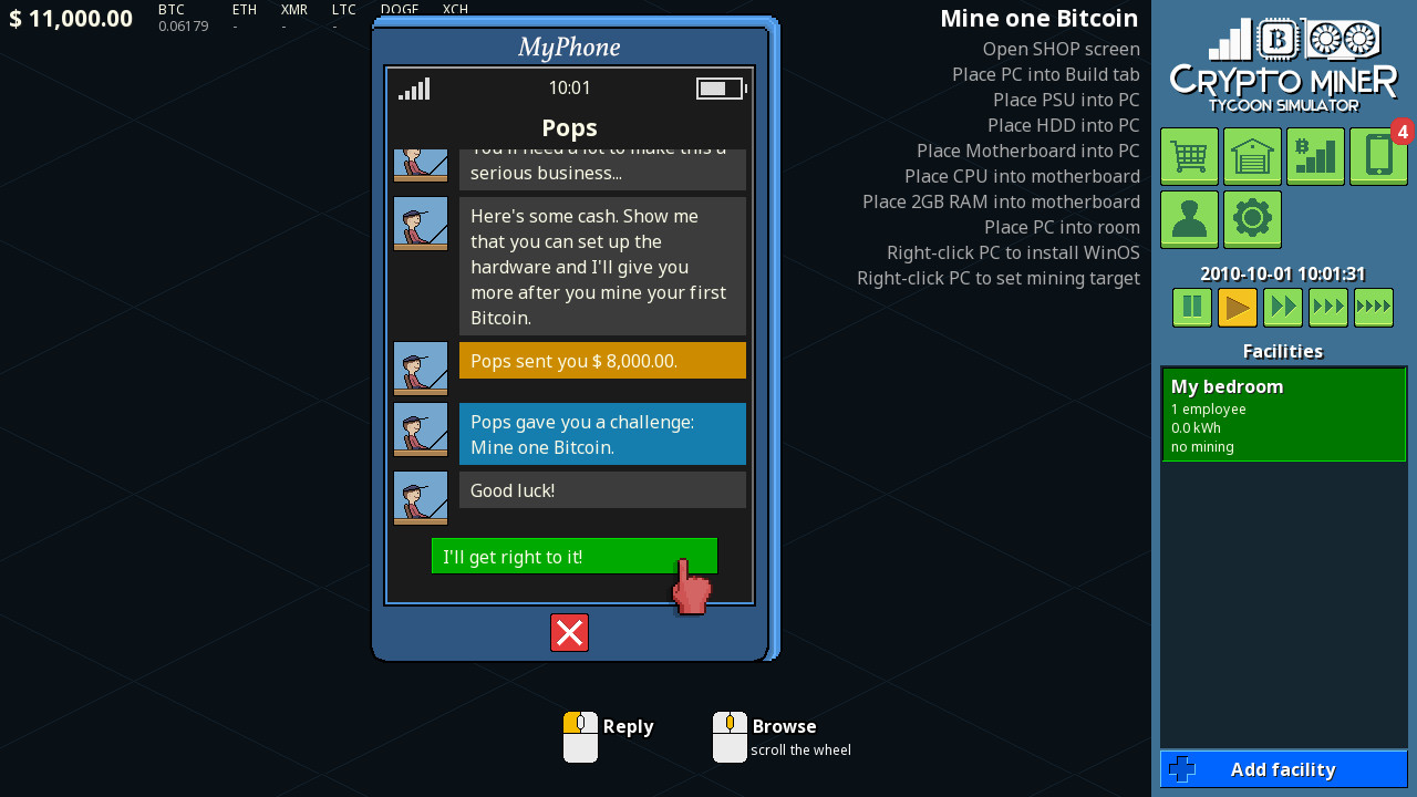 挖矿大亨模拟器（Crypto Miner Tycoon Simulator） 截图8