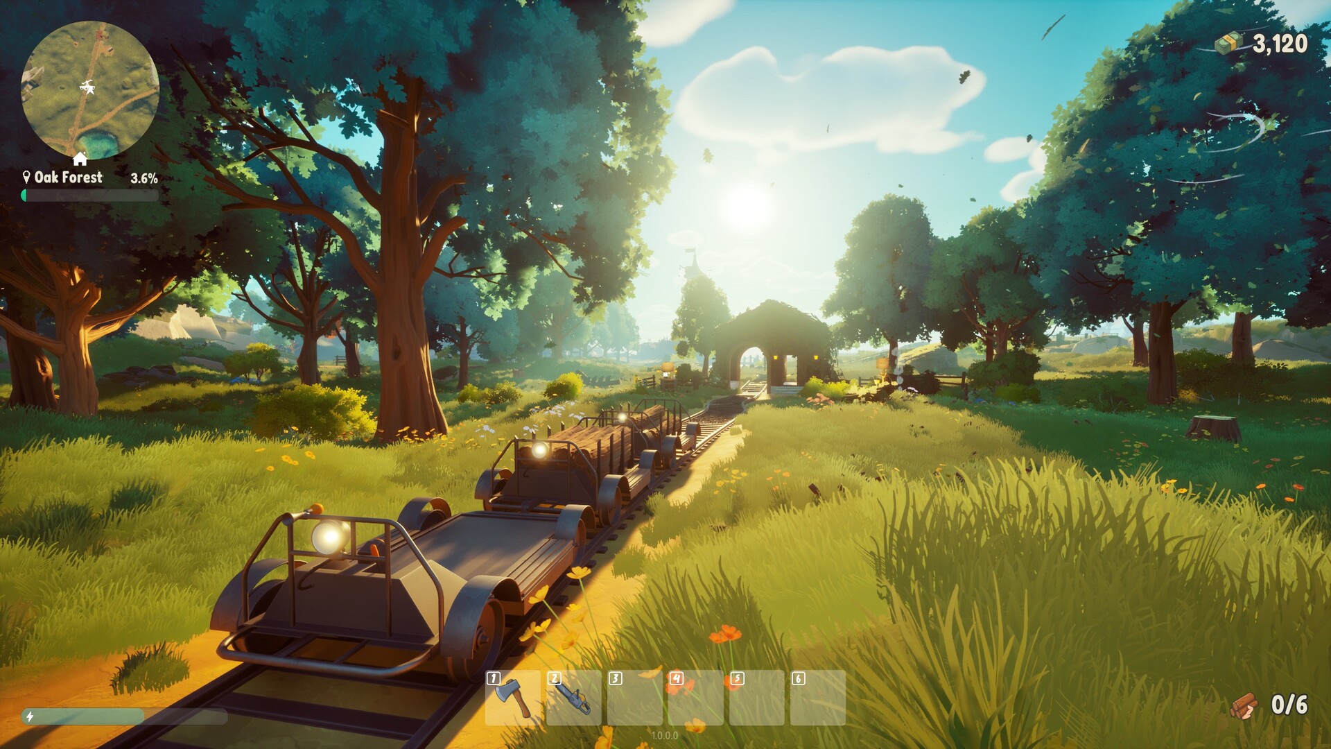一款关于砍树的游戏/A Game About Chopping Trees