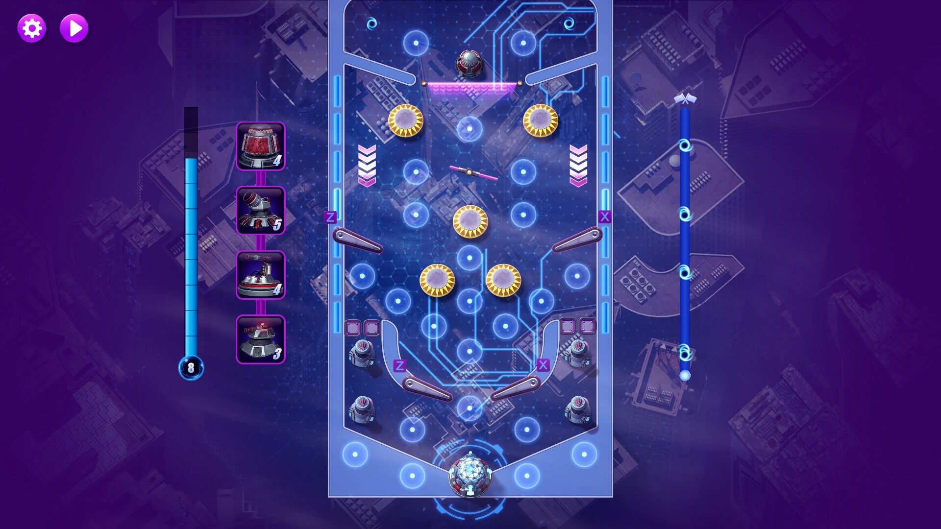 三维弹球塔防版（Bumper Blitz TD） 截图4