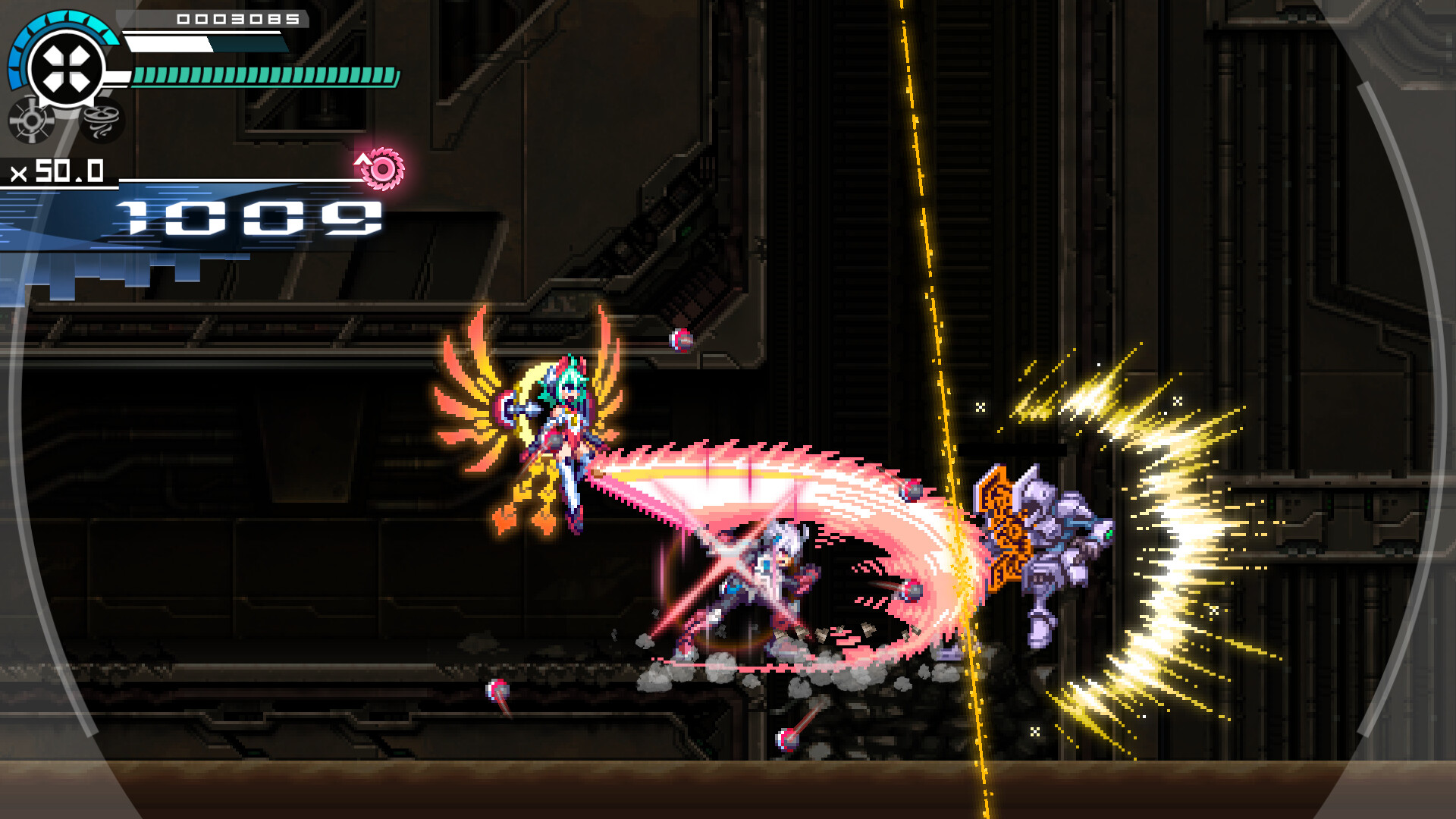银白钢铁X 1+2 双重收藏辑（Gunvolt Chronicles: Luminous Avenger iX 1+2 Dual Collection） 截图4