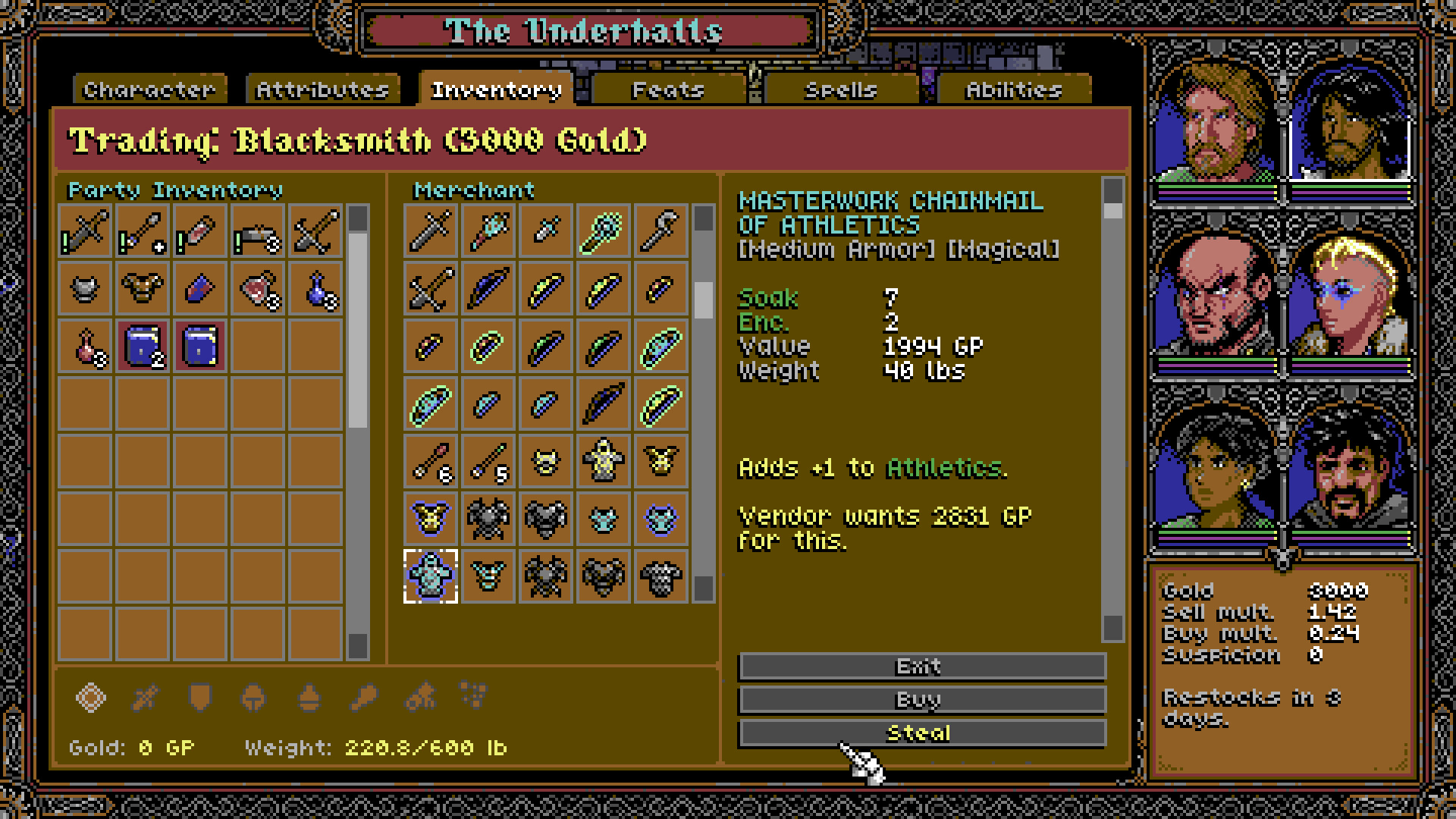 SKALD：攻打黑修院（SKALD: Against the Black Priory）v1.0.7e 免安装汉化版下载 截图6