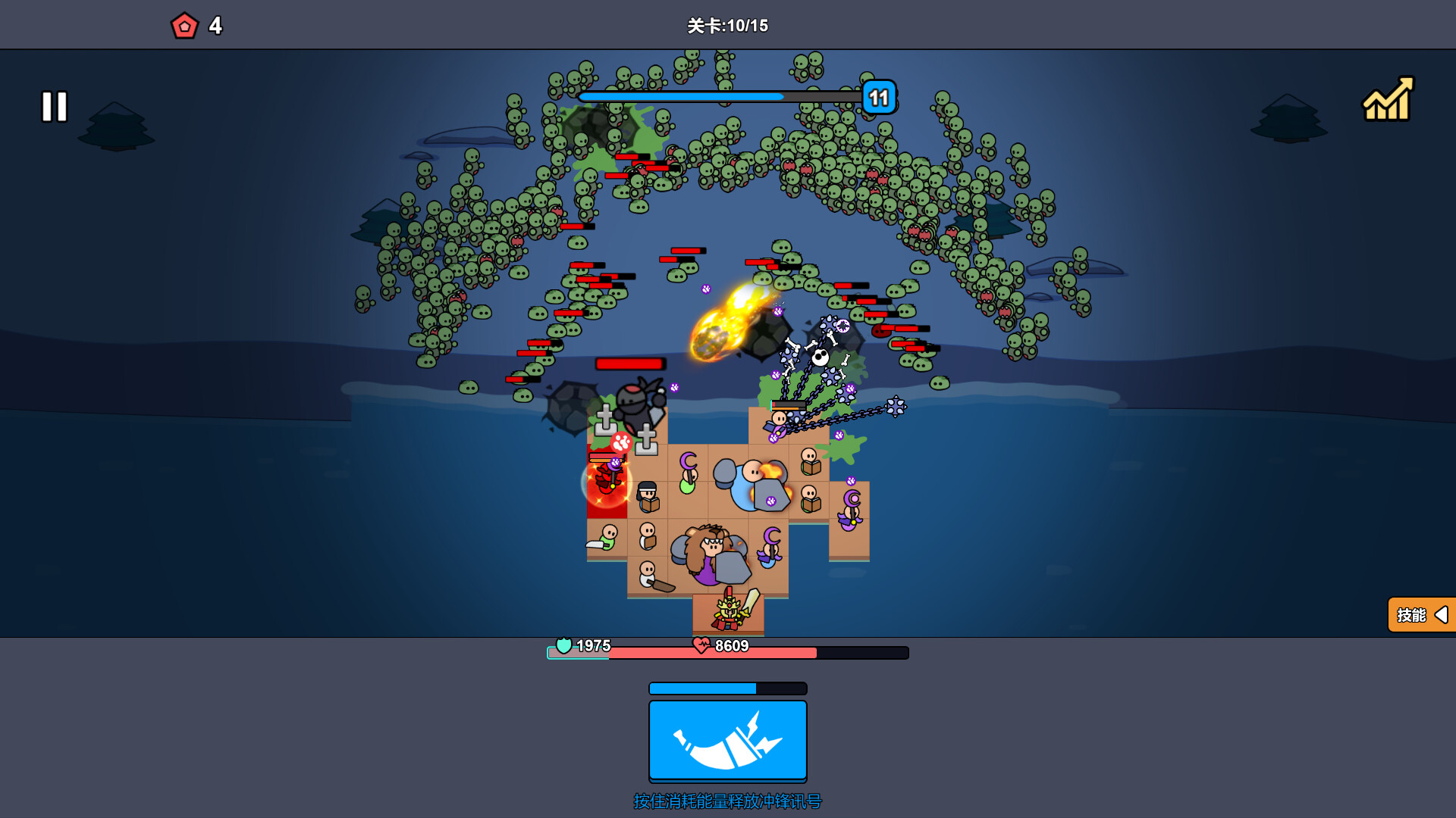 沙滩防线：僵尸来袭（Beach Defense: Zombie Invasion） 截图2