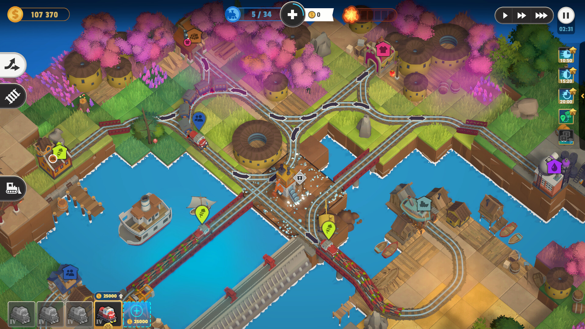 火车山谷：起源（Train Valley Origins）v1.0.28 截图12