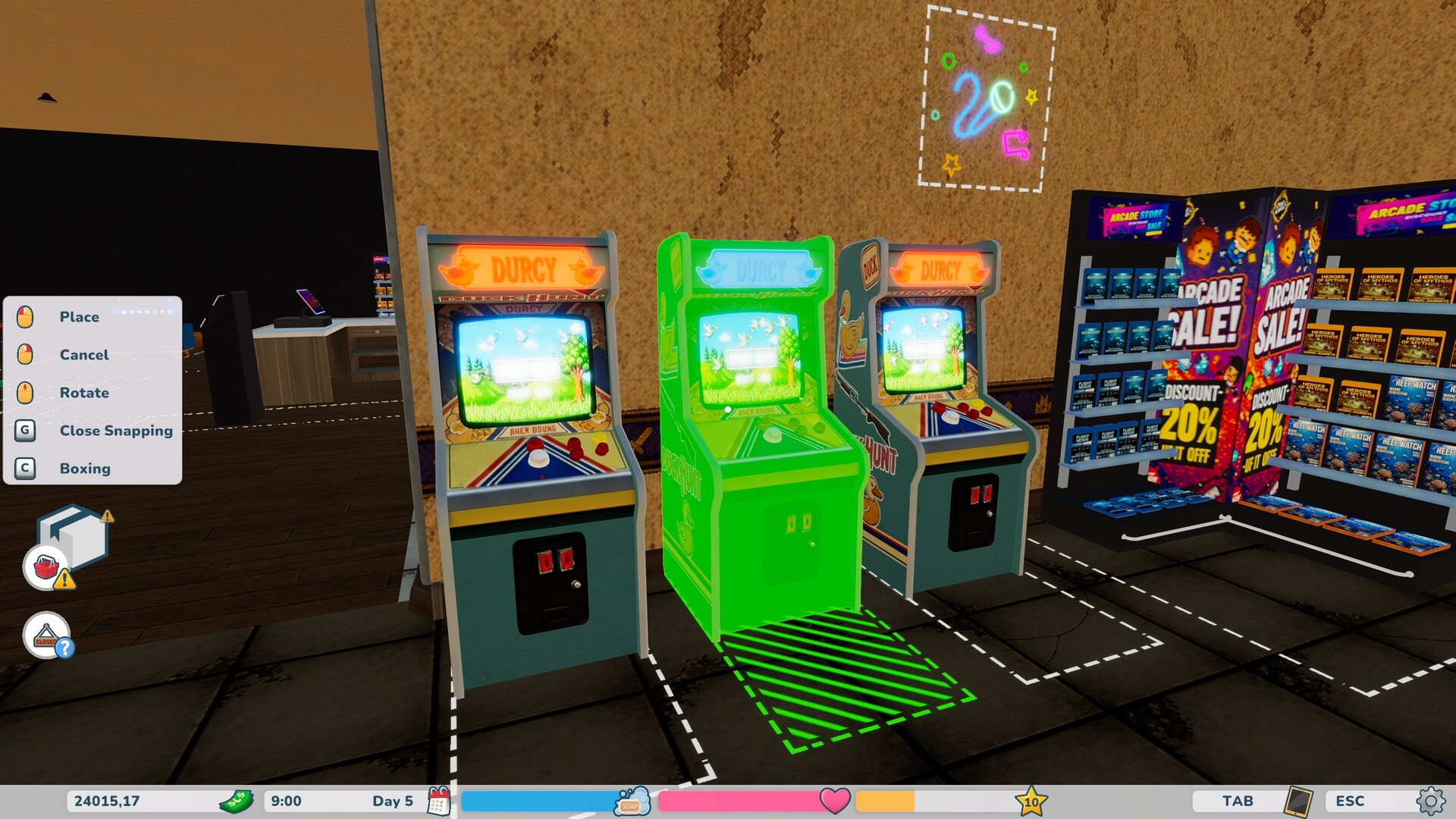 复古街机厅（Retro Arcade Shop Simulator）Build.25114712 免安装中文版下载 截图3