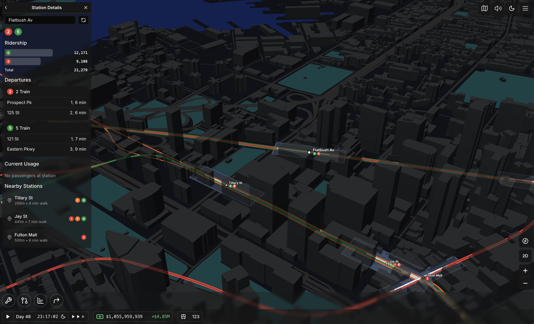 地铁建造（Subway Builder）v0.9.0 截图2