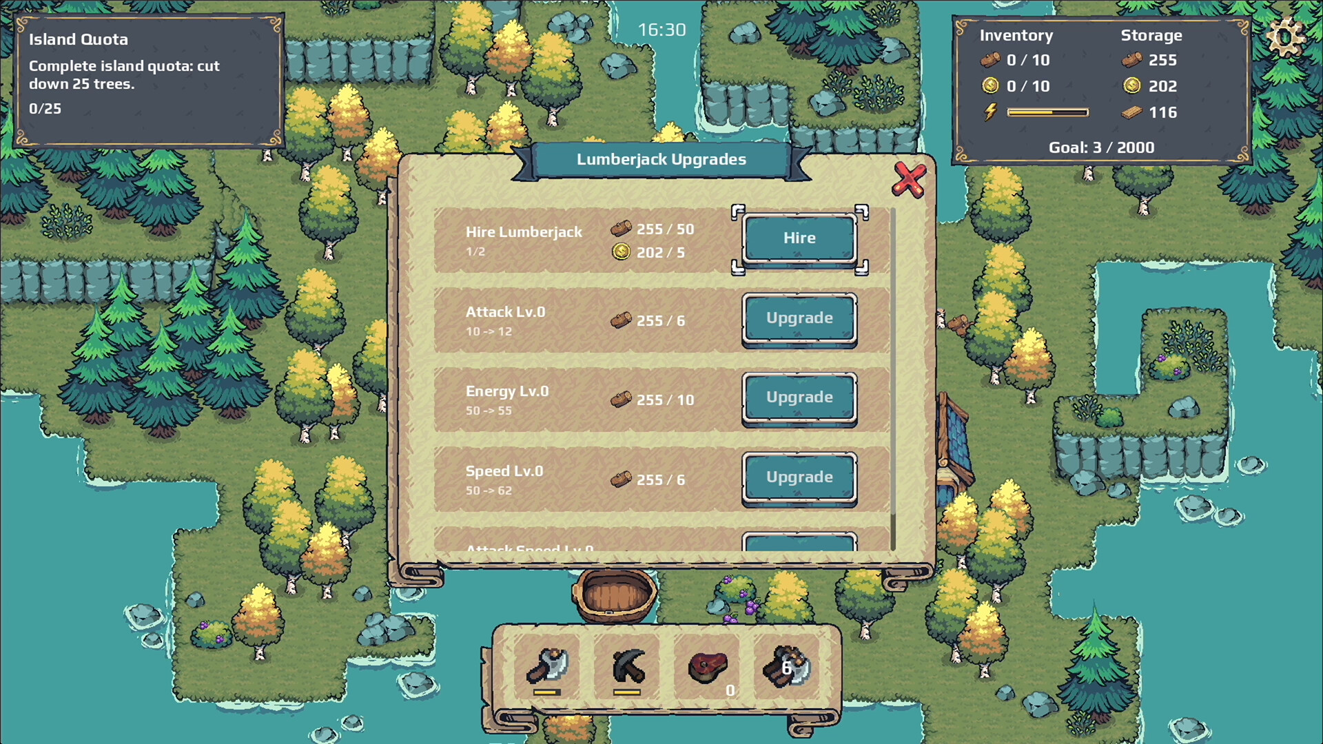 伐木工的日常（The Lumberjack's Routine） 截图4