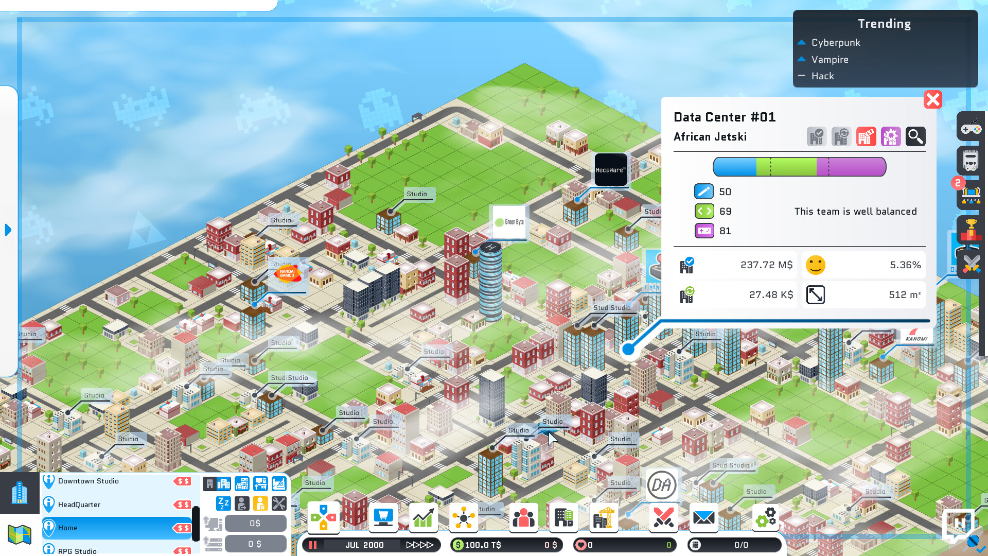 游戏大亨：都市工作室（City Game Studio） 截图2