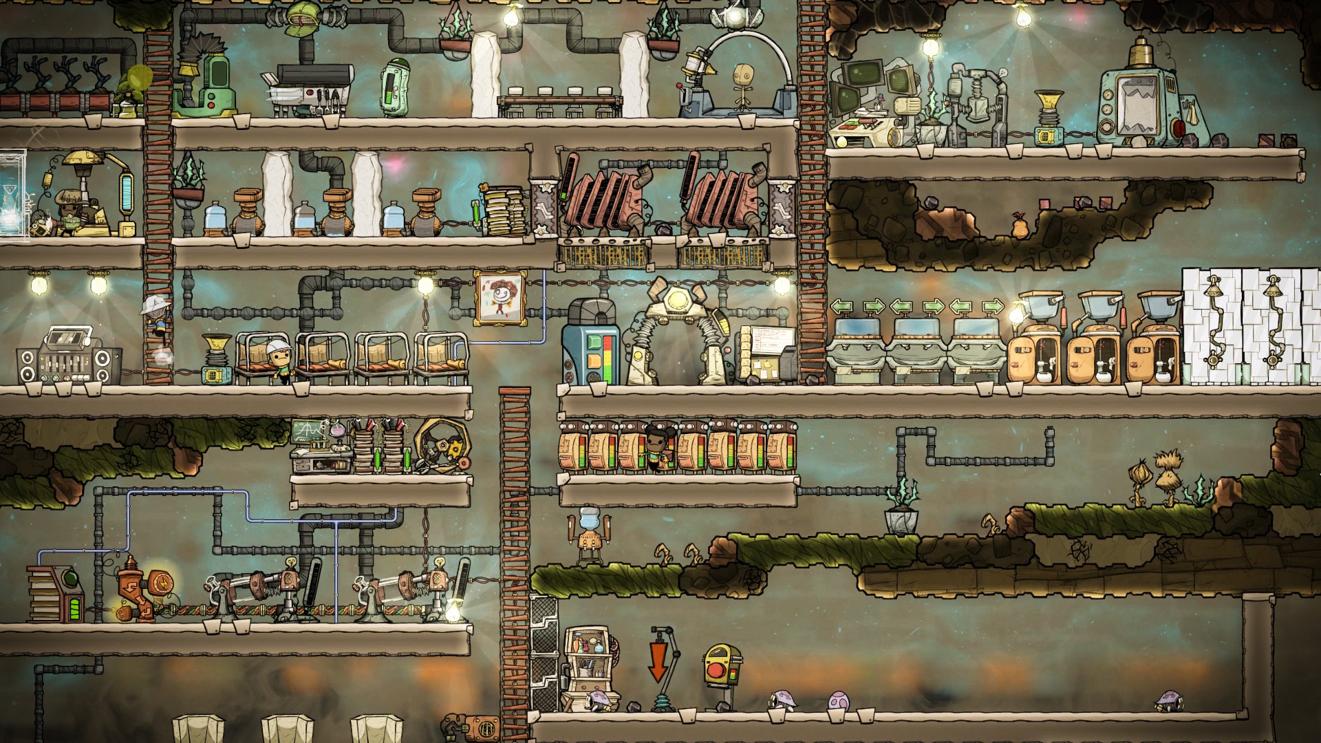 缺氧:眼冒金星/Oxygen Not Included/支持网络联机