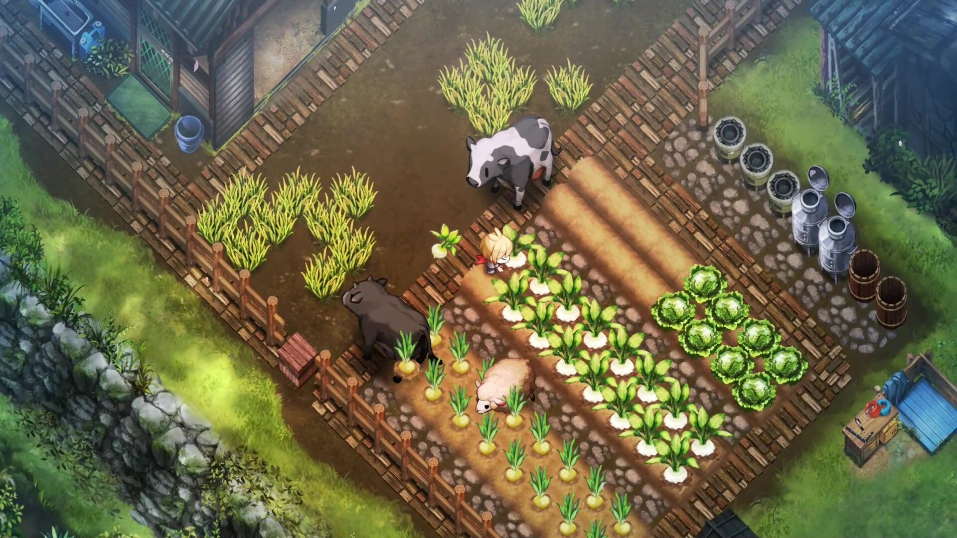 静谧田园/Village in the Shade
