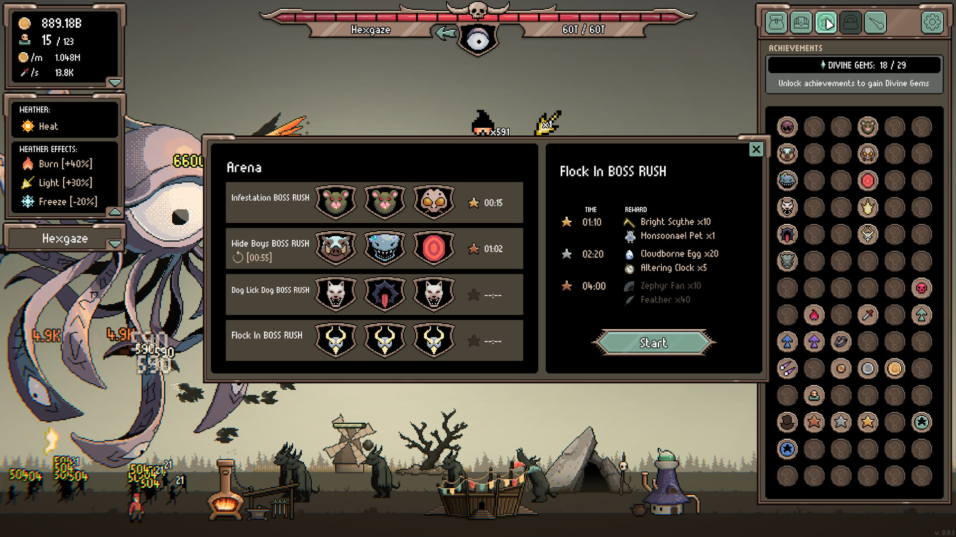 放置Boss战（IDLE BOSS RUSH） 截图8