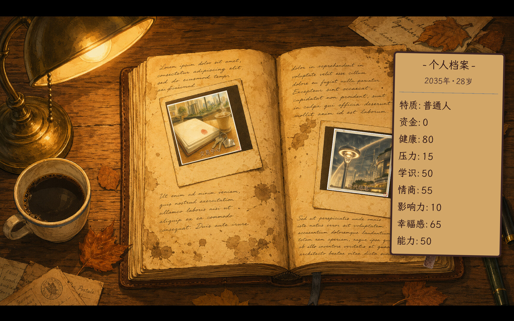 人生记事簿：Life Memoirs
