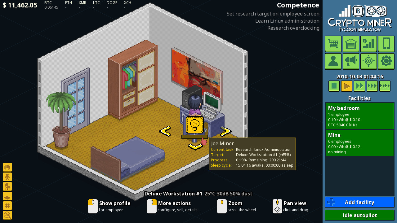 挖矿大亨模拟器（Crypto Miner Tycoon Simulator） 截图2