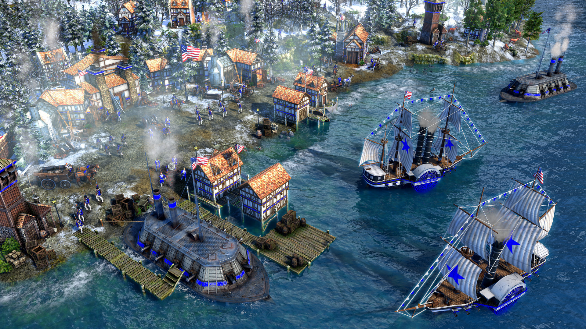 帝国时代3：决定版（Age of Empires III: Definitive Edition）v100.19.18309 免安装中文版下载 截图8