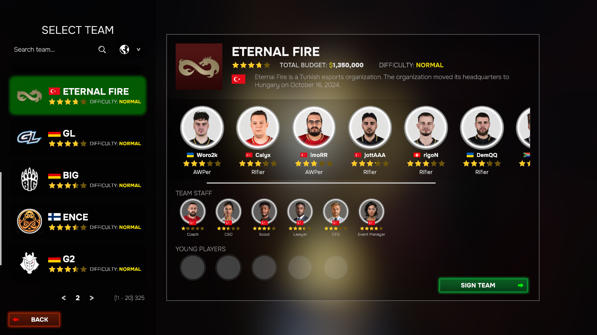 /Esports Manager 2026