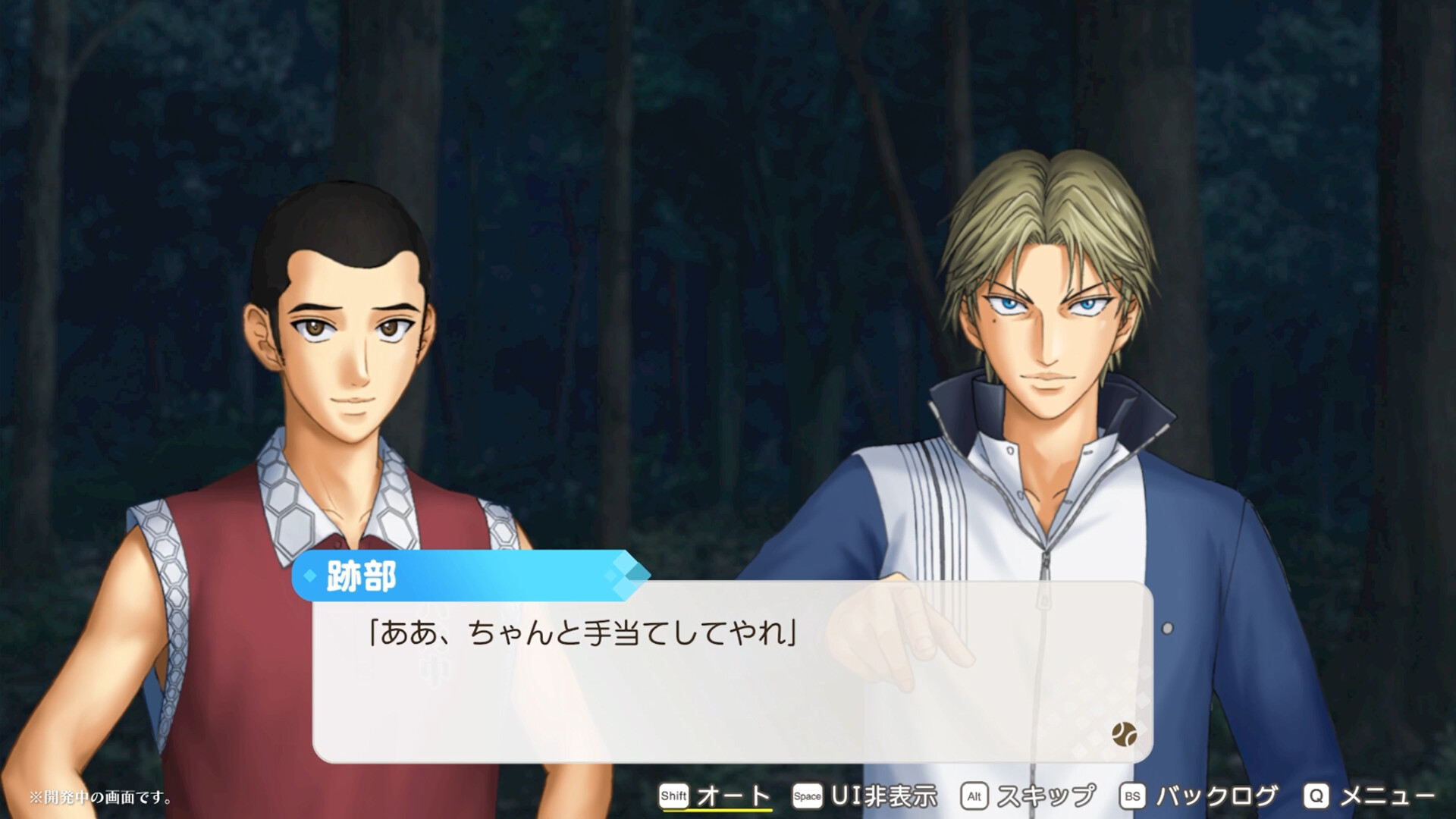 网球王子 心跳求生 Tie break game/The Prince of Tennis Doki Doki Survival ~eternal passion! Tie break game~