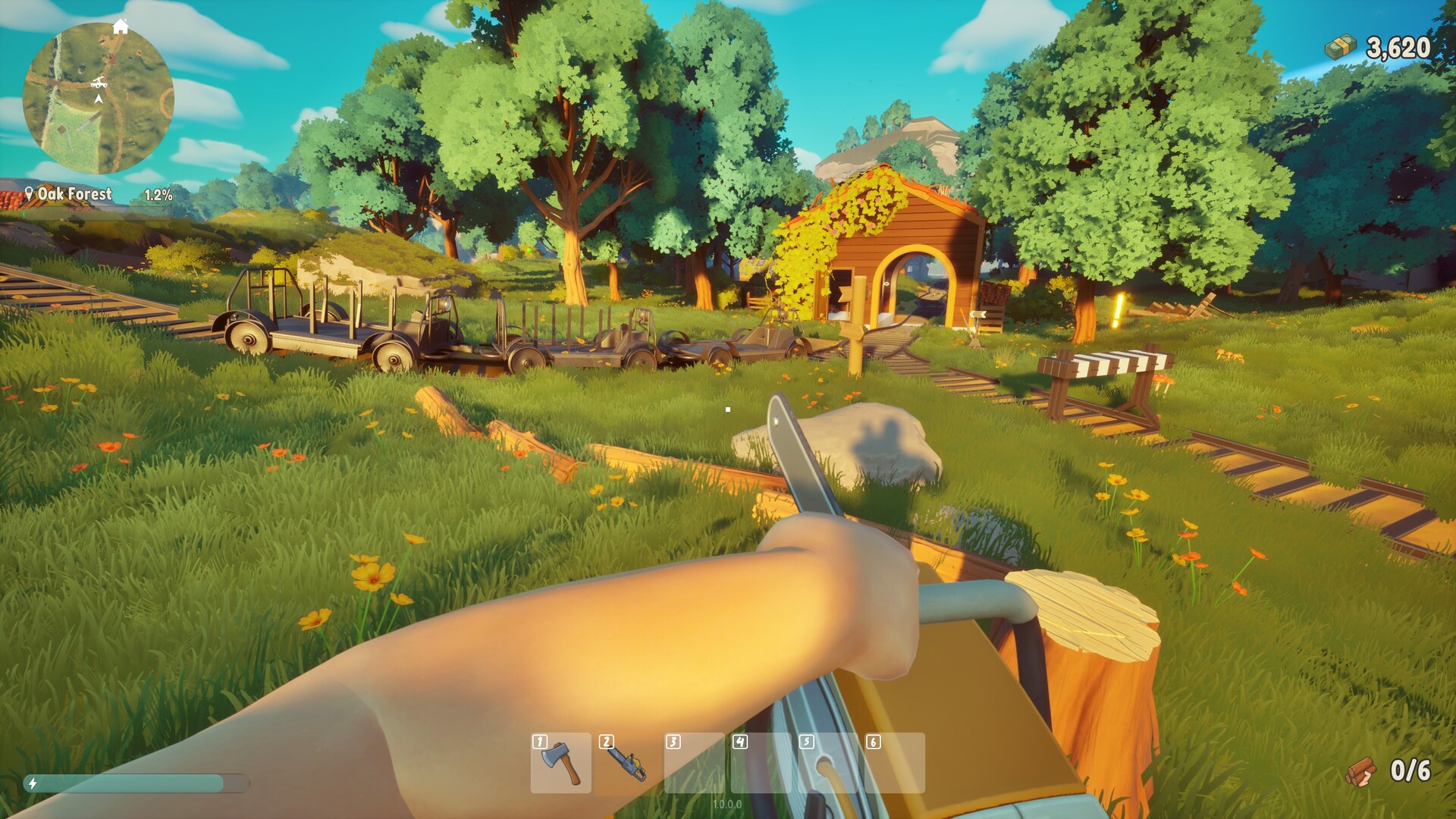 一款关于砍树的游戏/A Game About Chopping Trees