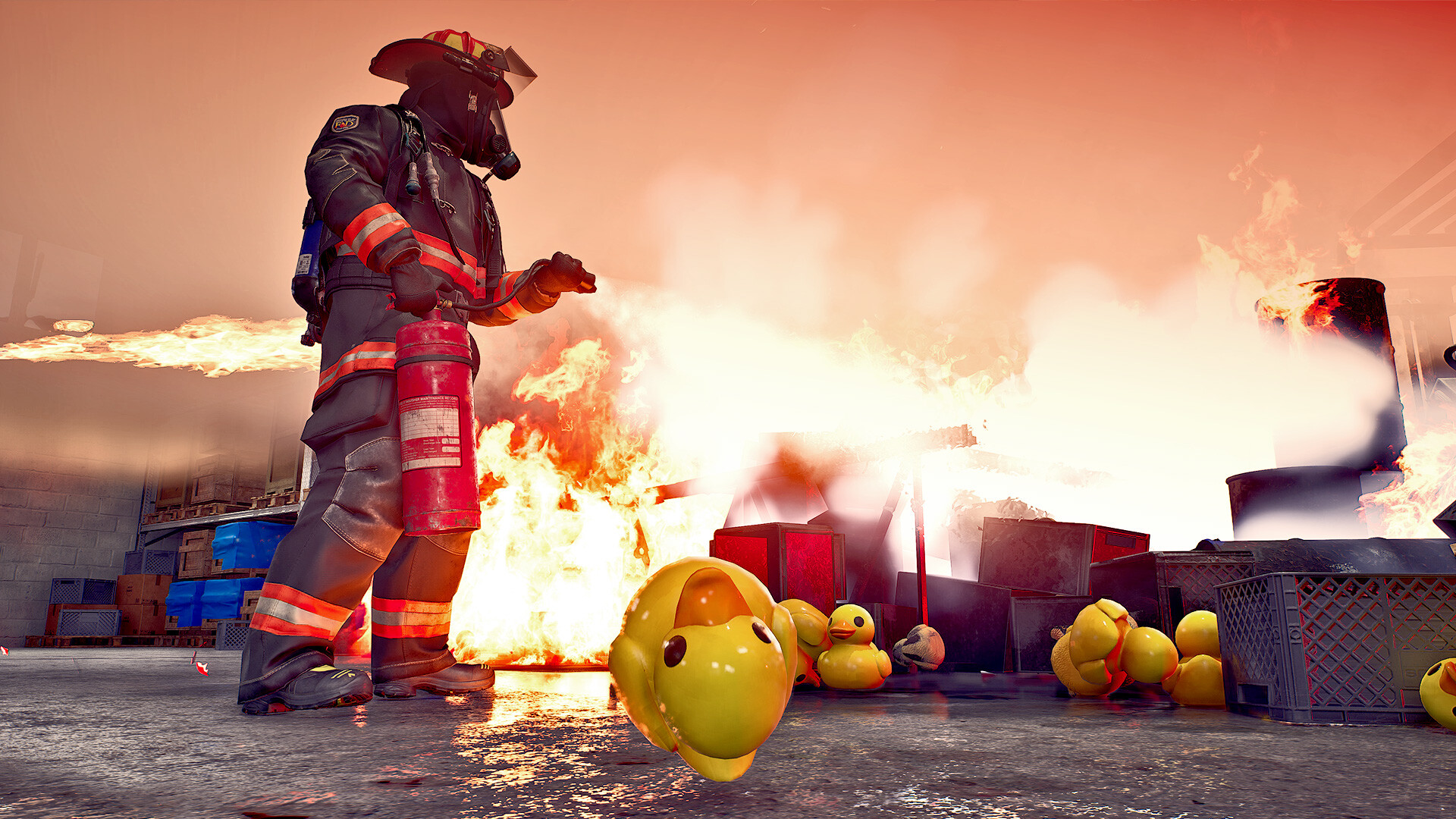 消防模拟:火苗燃动/Firefighting Simulator: Ignite