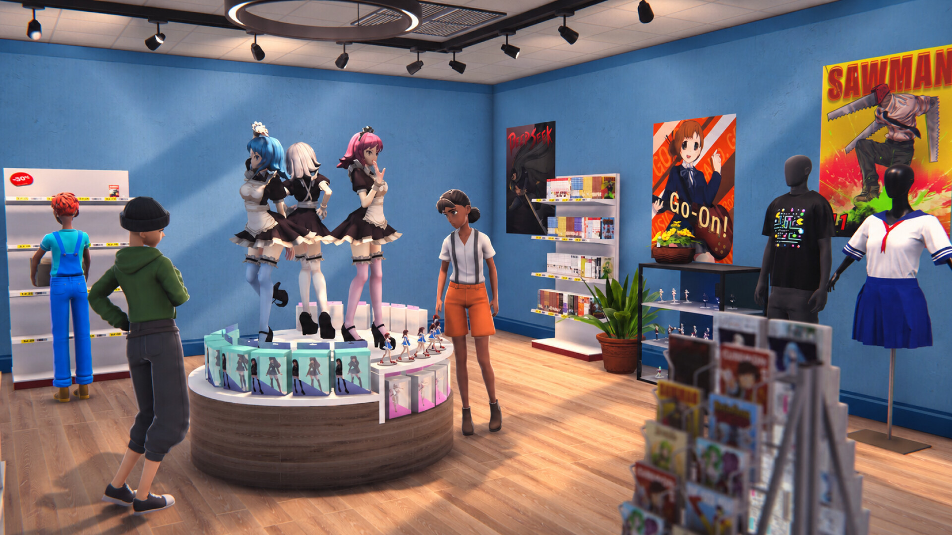 动漫商店模拟器（Anime Shop Simulator）v0.1.1 免安装中文版下载 截图4