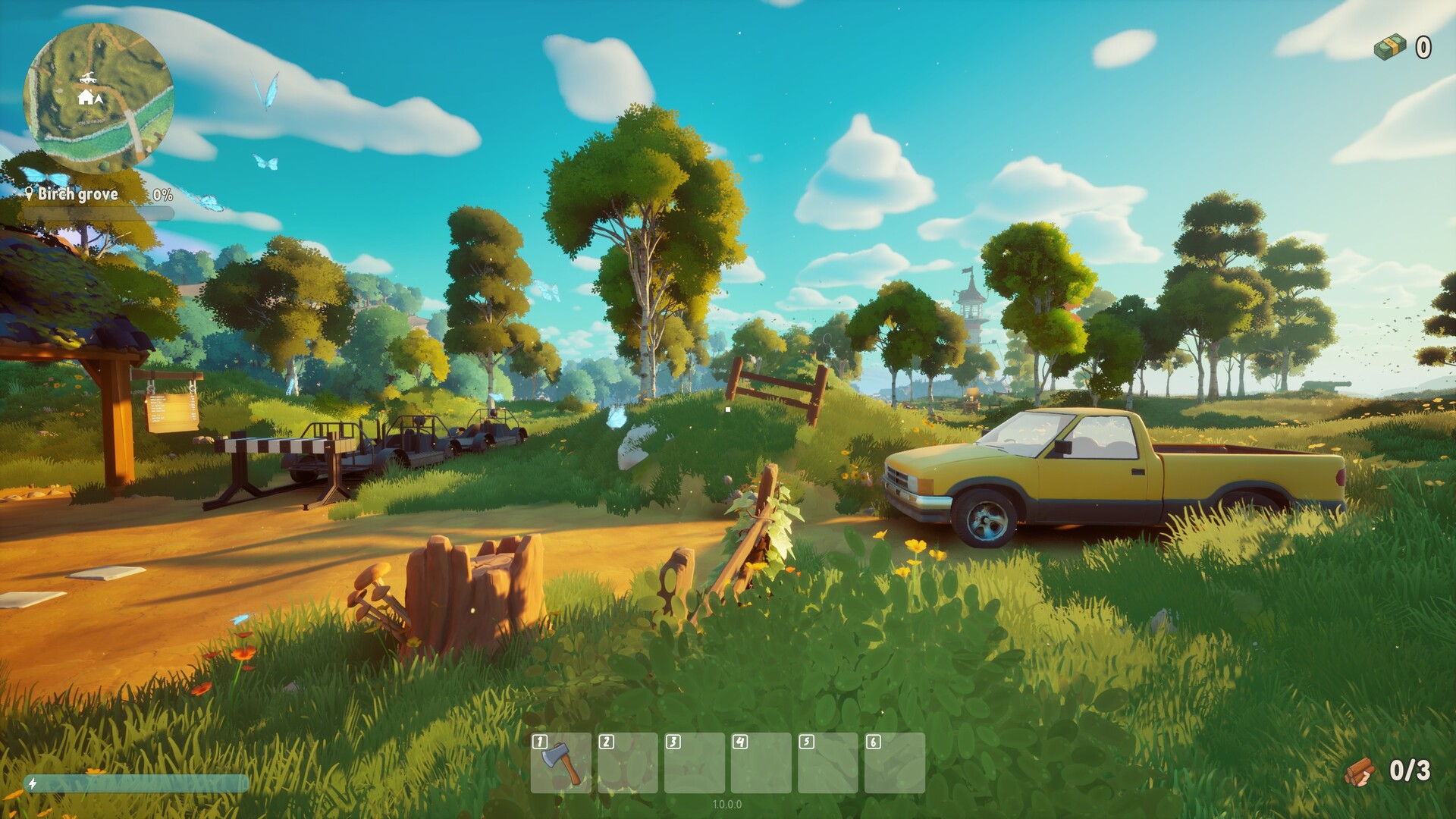 一款关于砍树的游戏/A Game About Chopping Trees