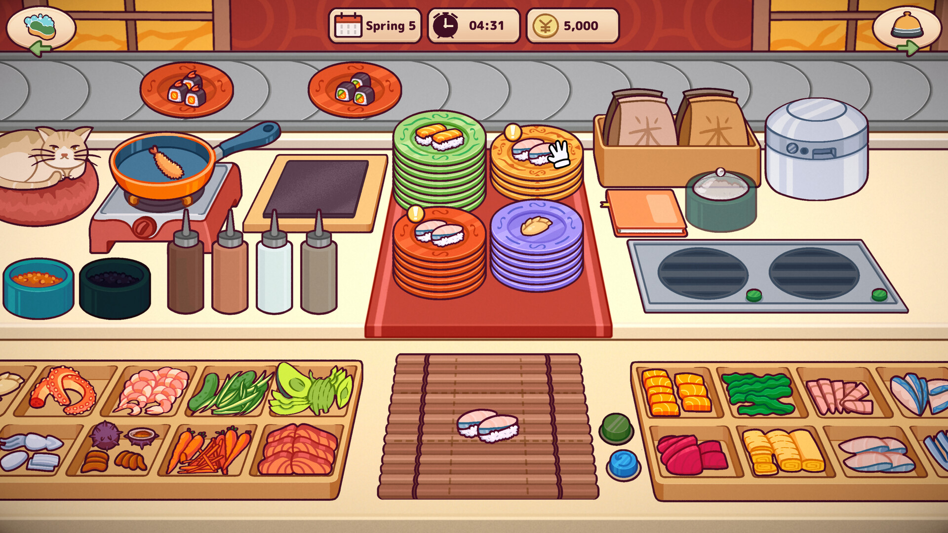 美味回转寿司店模拟器（Ugoku Sushi Bar）v1.0.1 截图4