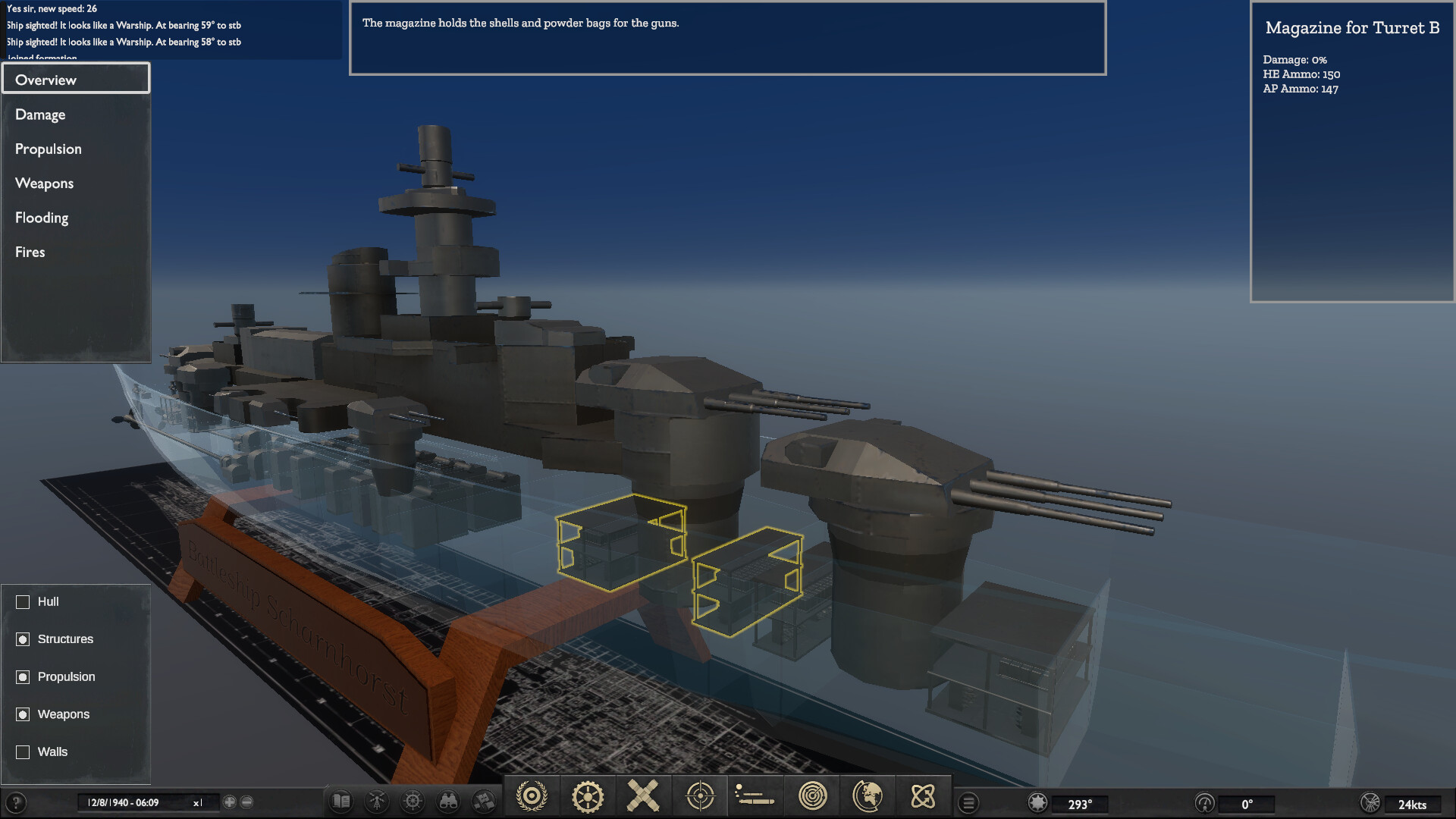 战列舰指挥官：沙恩霍斯特号（Battleship Command） 截图8